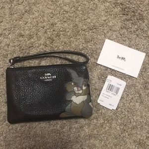 Coach limited edition Disney wristlet.